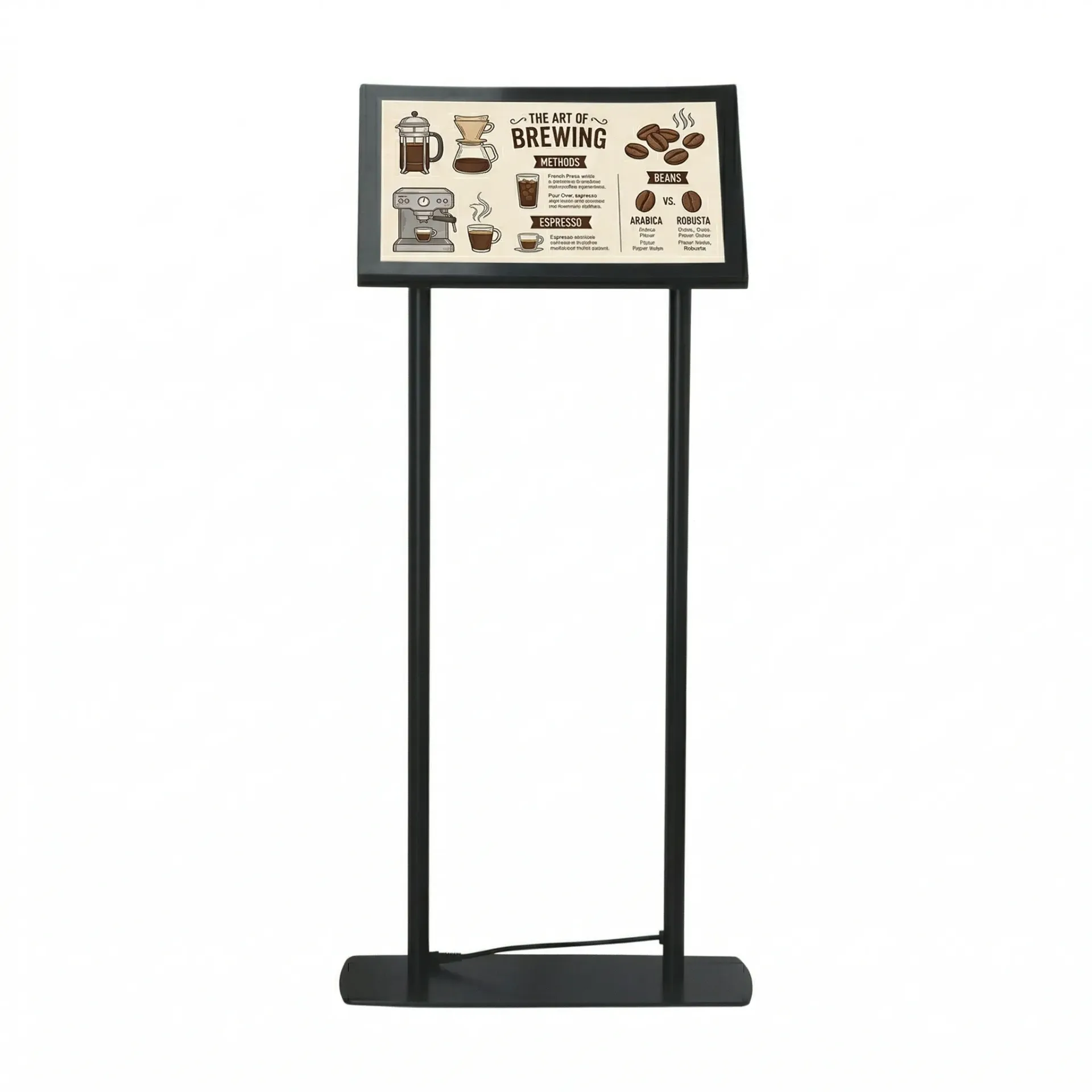 Magnetic LED Menu Board