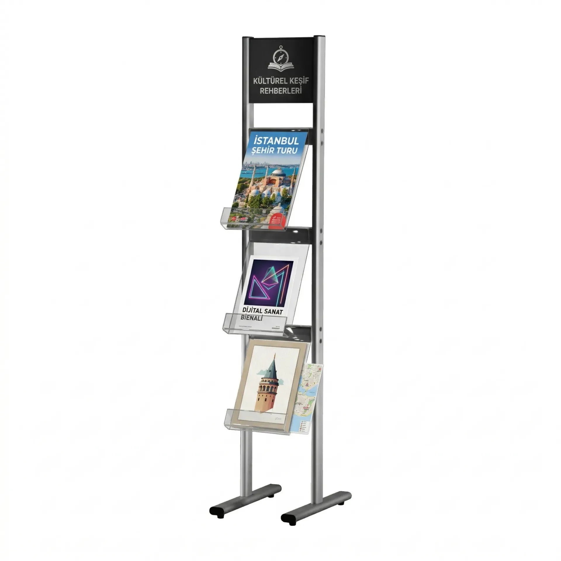 Step Brochure Stand “3A4”